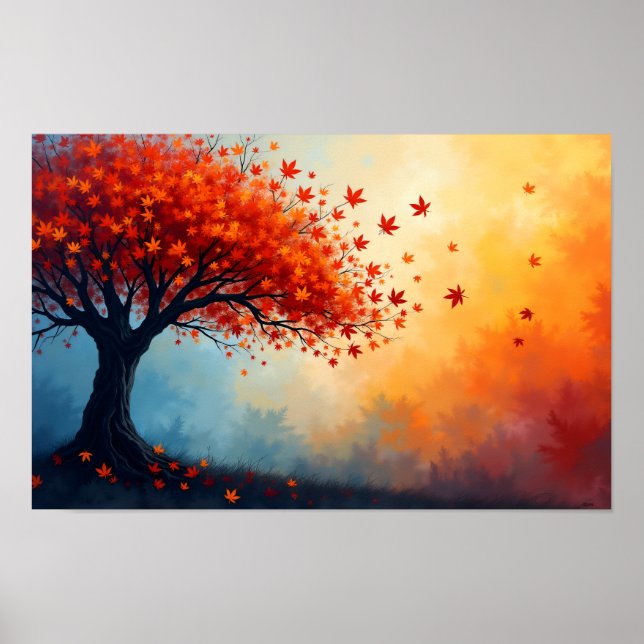 8K Abstract Visions: Modern Textures & Fluid Art Poster (Framsidan)