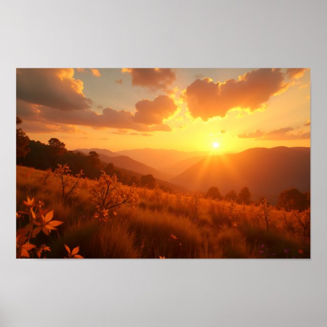 8K Nature’s Majesty: Ultra-HD Landscapes & Scenery Poster (Framsidan)