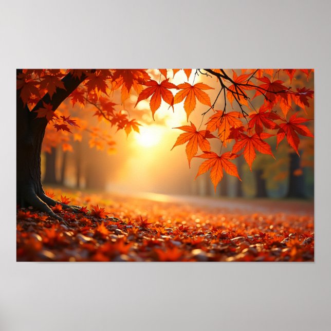 8K Nature’s Majesty: Ultra-HD Landscapes & Scenery Poster (Framsidan)