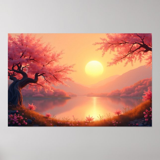 8K Nature’s Majesty: Ultra-HD Landscapes & Scenery Poster (Framsidan)