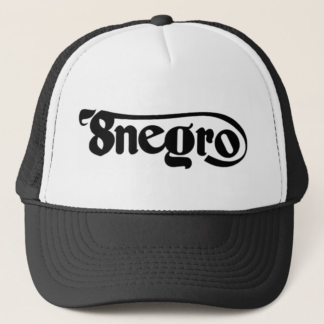 8negro logo truckerkeps (Framsida)