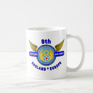 8TH ARMÉFLYGVAPEN "ARMÉLUFTKÅR" WW II KAFFEMUGG