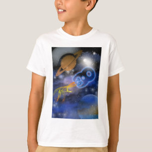 8th födelsedagPlantets för lycklig pojke, T-shirt