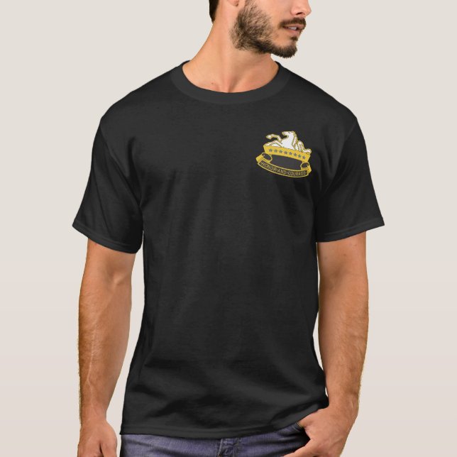 8th Kavalleri 3rd T-tröja för Armored uppdelning Tee (Framsida)