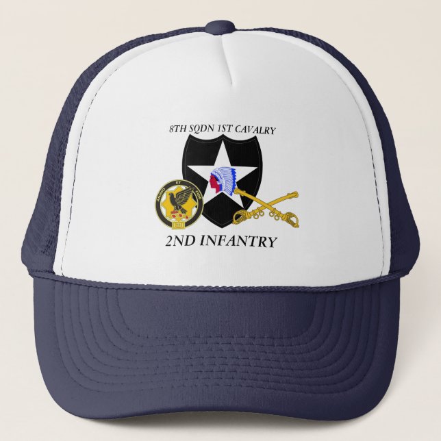 8TH SQUADRON 1ST CAVALRY 2ND INFANTRY DIV. KEPS (Framsida)
