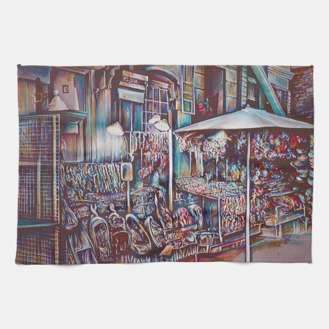 8th Street Ringar Kökshandduk (Horisontell)