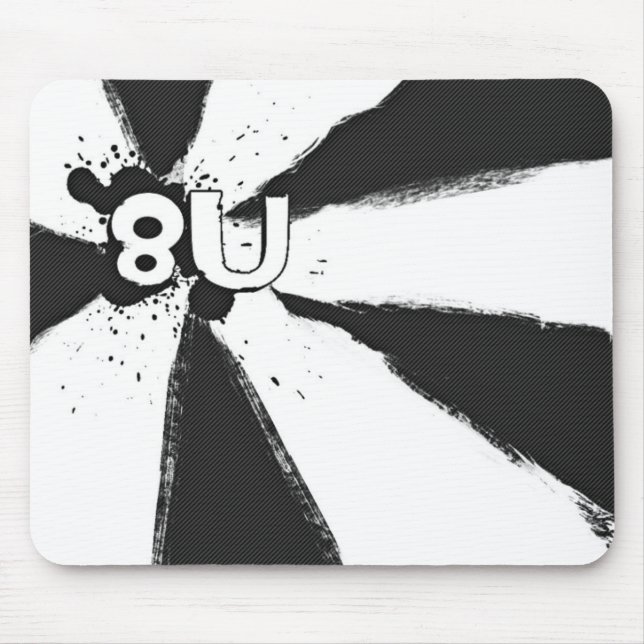 8U Mousepad: Stil 4 Musmatta (Framsidan)