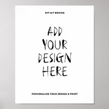 8x10 Affisch - Porträtt