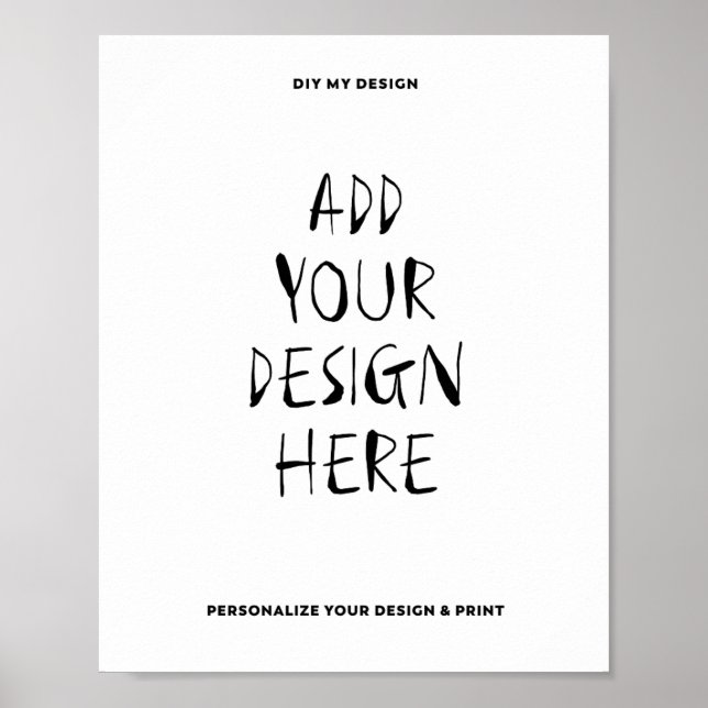 8x10 Affisch - Porträtt (Framsidan)