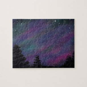 8x10 pussel - norrsken