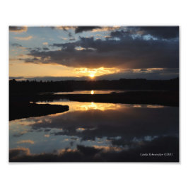 8X10 Solnedgångskonstruktioner Fototryck