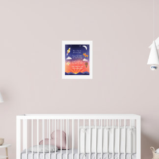 8x10 tryck - Barnets nattliga bön