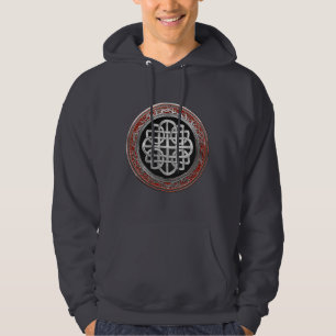 [900] Sakral Celtic silverfnurrakor Hoodie
