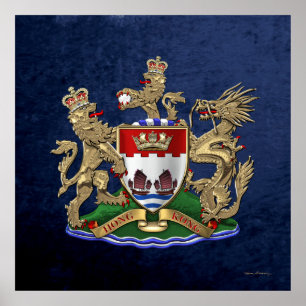 [901] Hongkong - 1959-1997 Jackande av Arm Poster