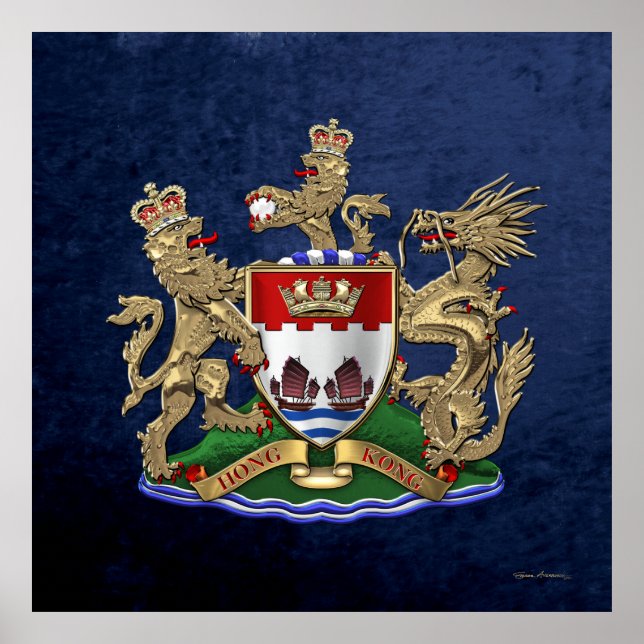 [901] Hongkong - 1959-1997 Jackande av Arm Poster (Framsidan)