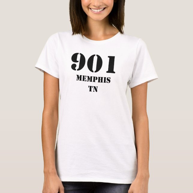 901 Memphis TN Tee (Framsida)