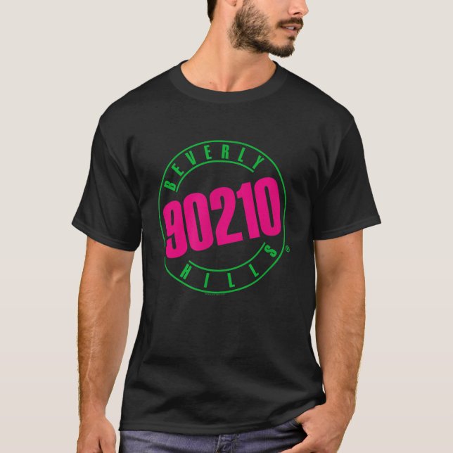 90210 Neon T Shirt (Framsida)
