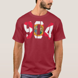 904 Duval Florida Flagga Älskare T Shirt