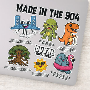 904 Ikoner Vinyl Sticker Lakan Klistermärken