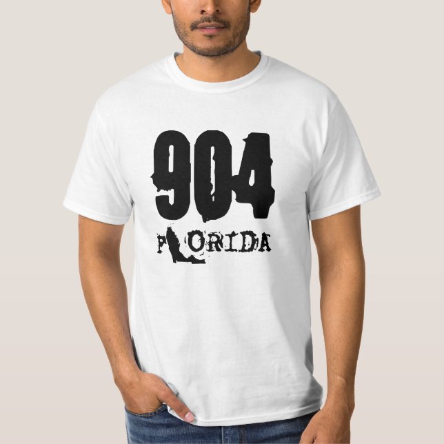 904 Jacksonville, FL-T-tröja Tröja (Framsida)
