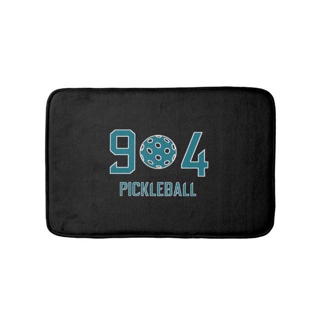 904 Pickleball Teal Badrumsmatta (Framsidan)