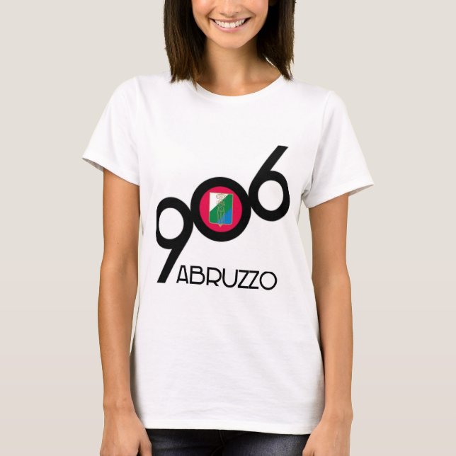 906 Abruzzo Yooper Italienska T Shirt (Framsida)