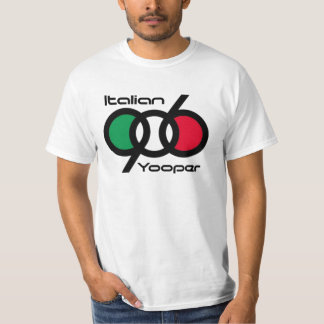 906 italian yooper-spärrnummer t shirt