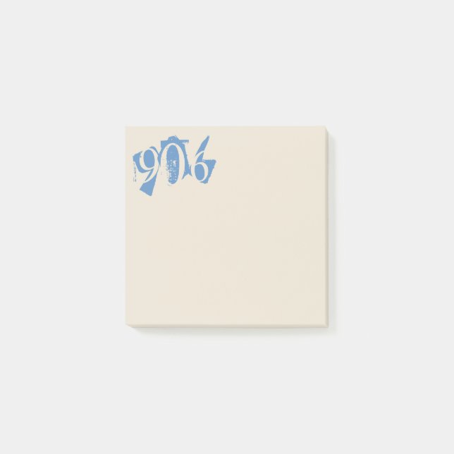 906 Michigan Post-it Notes Block (Framsida)