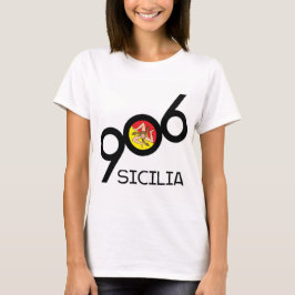 906 Sicilia Yooper Italienska T Shirt