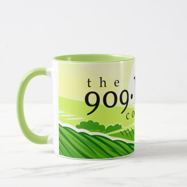 909 Books Collective Mugg, 11 oz Mugg (Vänster)