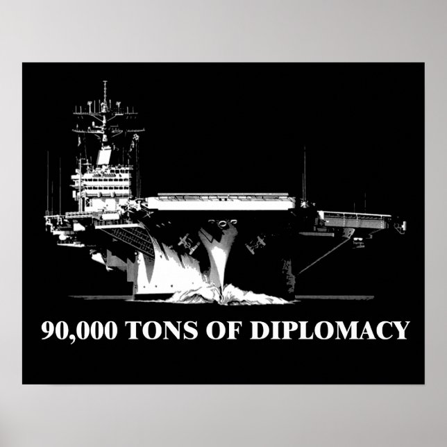 90 000 ton diplomati: Navigera globalt Poster (Framsidan)