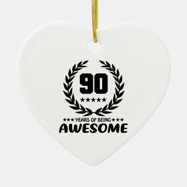 90 år av att vara enormt julgransprydnad keramik (Framsidan)