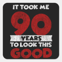 90 år gammal dag tog mig att se Bra 90:e födelseda