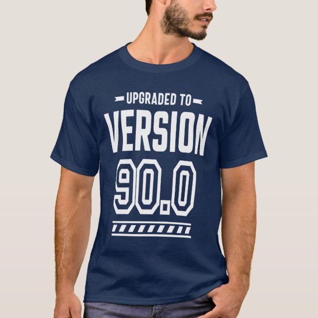 90-årig 90:e födelsedag t shirt (Framsida)
