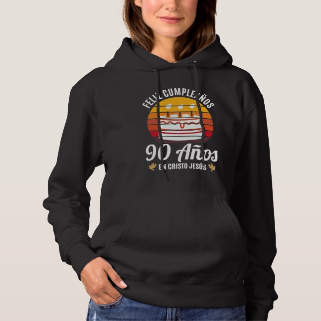 90 Års Födelsedag I Kristus Jesus Svenska T Shirt (Framsida)