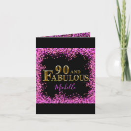 90-årsdag  helgkort