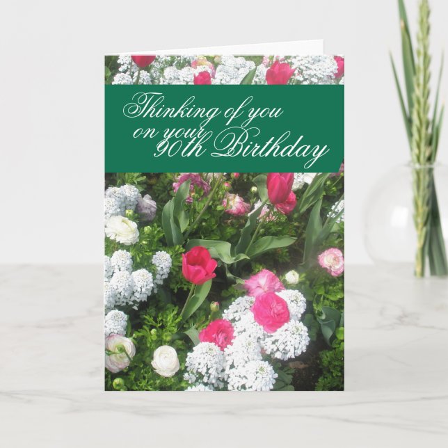 90-årsdag kort (Framsida)