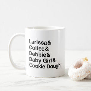 90 dag Fiance Larissa & Coltee et-tecken Kaffemugg