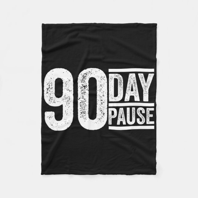 90 dagars  fleecefilt (Framsidan)