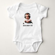 90:e Baby DJ Body Kostym