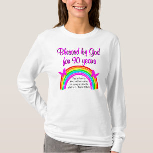 90:E BIRTHDAY BLESSING T-SHIRT