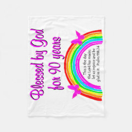 90:E BLÖSNING AV BIRTHDAG FLEECEFILT