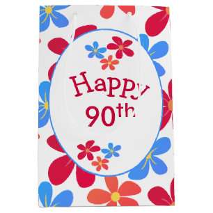 90:e Daisy på födelsedagen Vit