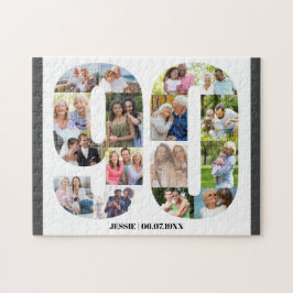 90:e födelsedag 90-Anpassningsbarnas foto Pussel