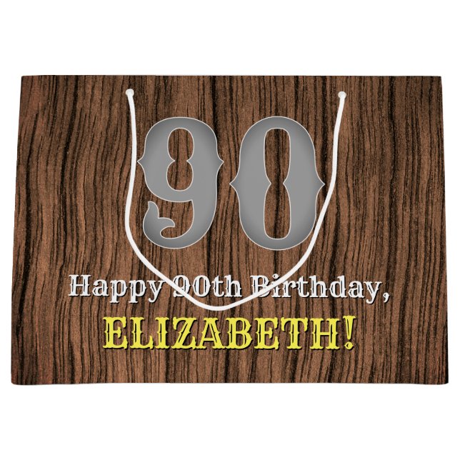 90:e födelsedag: Land Westerna Inspired-utseende,  (Framsidan)