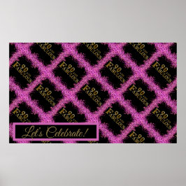 90:e födelsedag poster