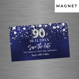 90:e födelsedag Spara datum magneter