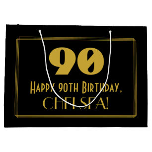 90:e födelsedagen — Art Deco Inspired Titta "90" &