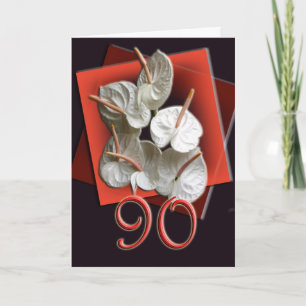 90:e födelsedagfirandeinbjudan inbjudan