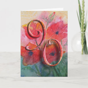 90:e födelsedagfirandeinbjudan inbjudan